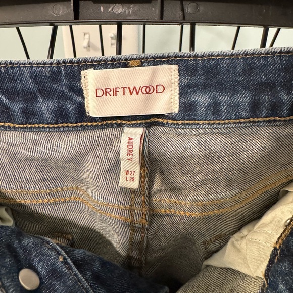 Driftwood Audrey Medium Dark wash jeans 27 Women’s blue denim pants Free People - Picture 11 of 12